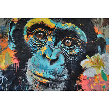 Monkey Painting Art